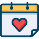 time and date,heart,love,calendar,love and romance,romantic,wedding day